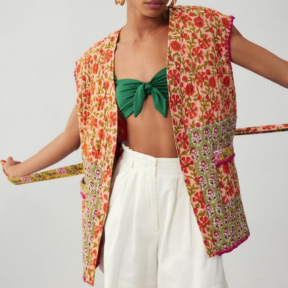 Mochi Quilted Vest Anthropologie NWOT never worn! - Picture 2 of 4